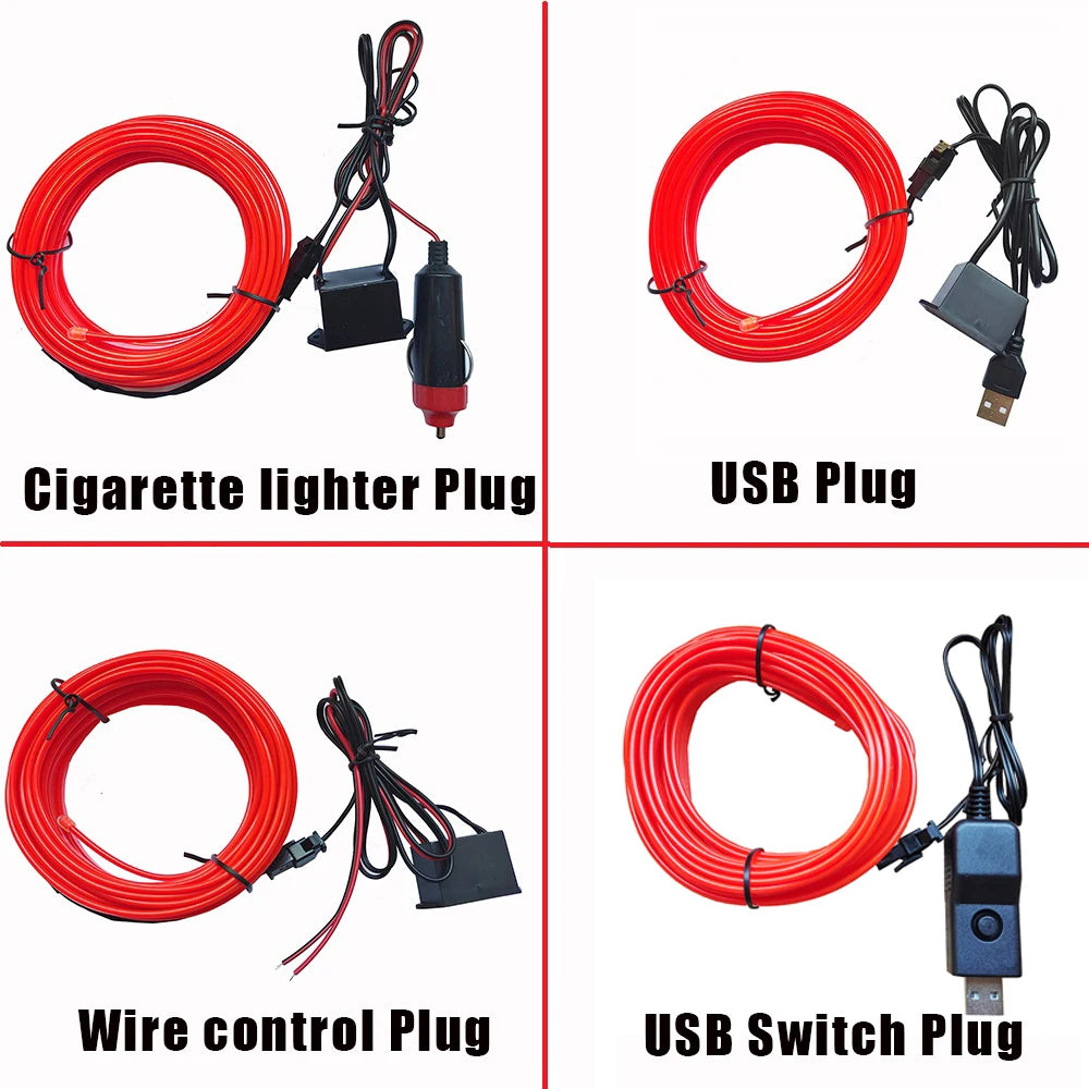 Éclairage LED pour tableau de bord et console auto